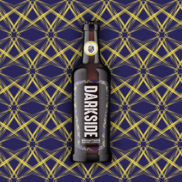 Darkside stout 500ml beer bottle 4.6% alcohol