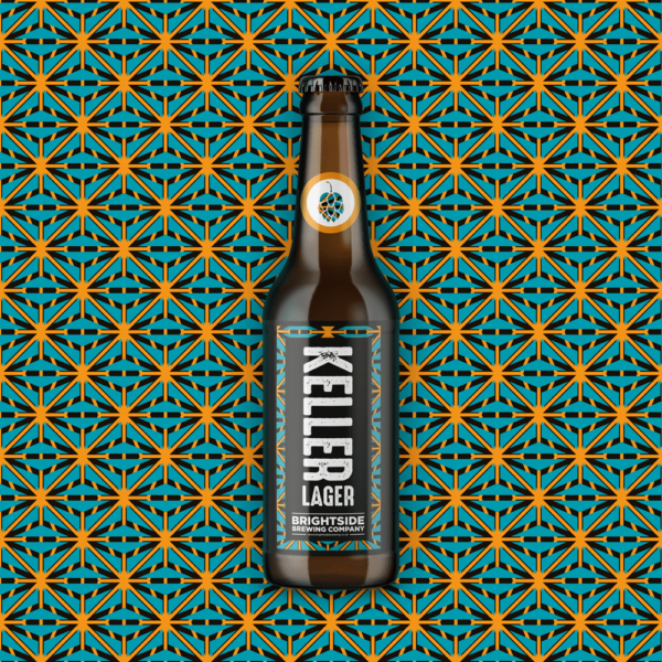 Keller lager 330ml beer bottle 4% alcohol